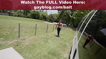 BAITBUS - Max Romano Goes Gay For Pay With Our Pal Archie Bakk Inside Our Dank Van