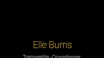 Transvestite slips out of her dress