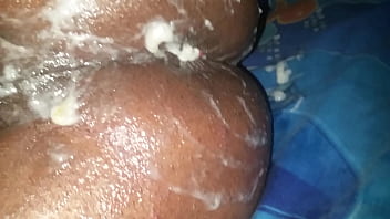 Self Anal fisting huge gapes anal creampie