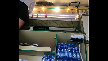 Nataly Shy first time ever flashing at new job part 1