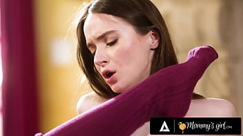 Dirty Hazel Moore Teaches Her Redhead Stepmom How To Use A Computer The Proper Way