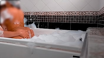 Fulfilling My Fantasy With My Neighbor In A Jacuzzi