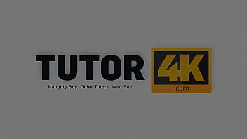 TUTOR4K. Art tutor receives genuine pleasure thanks to sex with student