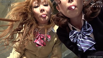 Young Gals that has Fun Blaming a Masochistic Man