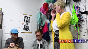 Busty MILF Fucks Cop To Get Her Boys Out Of Trouble - Dee Williams