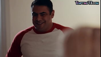 Footfetish TS tattoo and piercing babe rimmed and assfucked