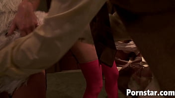 Andy San Dimas, Madelyn Marie And Riley Evans Enjoying Hardcore Group Sex