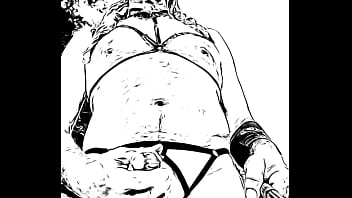 nudist stringfluencer going wild