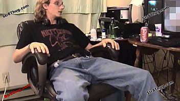 I owe some money so I got to make videos with this nasty homo