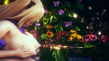 Genshin Impact Hentai - POV Fischl Boobjob licking - Japanese Asian Manga Anime Game Porn