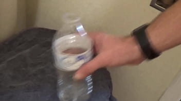 Hot Master uses slave for butt cleaning penis sucking ejaculation swallowing