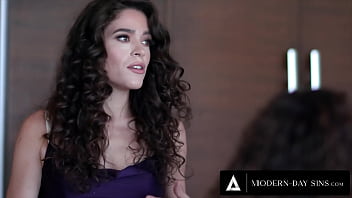 MODERN-DAY SINS - Victoria Voxxx Takes ROUGH DP From Friends&#039_ Husbands Out Of Spite! BUKKAKE FACIAL!