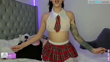 Gia Baker cute girl sucks your dick And then gives you a flash of her body