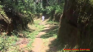 REVEREND FUCKING AN AFRICAN GODDESS ON HIS WAY TO EVANGELISM - HER CHARM CAUGHT HIM AND HE SEDUCE HER INTO THE FOREST AND FUCK HER ON HARDCORE BANGING