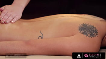 ALL GIRL MASSAGE - Gina Valentina Has Her Holes Eaten Hard By Her Tall Masseuse Blair Williams