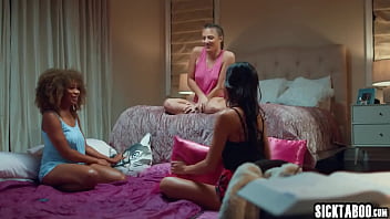 SickTaboo.com - Squirting time with three friends Gia Derza Asian Vina Sky and Jenna Foxx