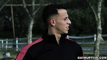 Gayruptive.com - Latino Des Irez is sucking on his coach Cliff Jensen&#039_s cock. So effin hot, what a great scene!!!! It&#039_s good to see Cliff in videos again and he did an awesome job here. Both satisfy each cocks cravings