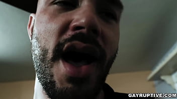 Gayruptive.com - Latino Des Irez is sucking on his coach Cliff Jensen'_s cock. So effin hot, what a great scene!!!! It'_s good to see Cliff in videos again and he did an awesome job here. Both satisfy each cocks cravings