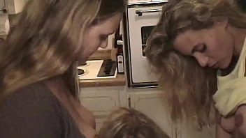 Swingers Housewife Gang Bang! Blonde Sluts suck and get fucked til the men cum on their faces! HUGE facial cumshots! Hot amateur housewives orgy!