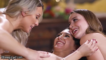 Laney Grey'_s Girlfriend'_s Introduction To Her MILF Kenzie Taylor Turned Wild Quickly