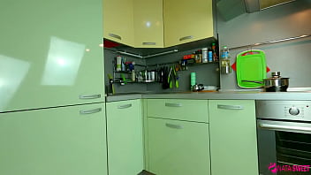 Naughty stepdaughter was preparing for a party and wanted to be depraved! Her step father caught her. Bitch immediately began to suck his big dick and was fucked hard in her tight pussy. Got huge cum in mouth! Porn by Nata Sweet