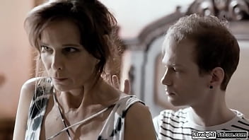 StraightTaboo.com - Stepsons double penetrate mature stepmom