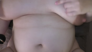 Horny big boobed PAWG pregnant MILF really want to fuck bareback after shower! - Milky Mari