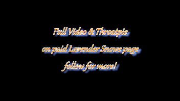 Hair Buns &amp_ Orange Thigh Highs &amp_ Heavy Eye Makeup I Get Facefucked and he Cums Balls Deep While I Swallow