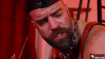 FistingFerno.com - Wolfie Braden Shaw wants to be filled up by his boy Tony Orlando who rams his full fists deep into his &#039_s hairy asshole!