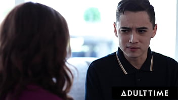 ADULT TIME - Curious Stepson Loses His Anal Virginity To Big Titty Stepmommy Natasha Nice!