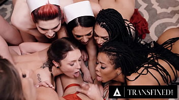 TRANSFIXED - Doctor Dee Williams Uses An INSANE GANGBANG ORGY To Unite Trans AND Cis Nurses!