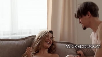 Cute Teen Girlfriend'_s Prank Turns Into A Sensual Session