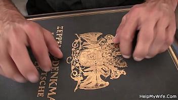 His blonde wife sucks and rides another dick