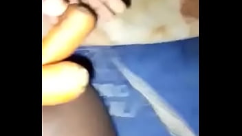 Assy and pussy mastubate with carot