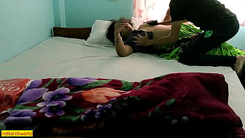 Indian hot beautiful Bhabhi one night stand sex! Amazing XXX Hindi sex