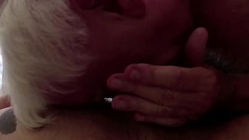 Grandpa Gets Slutty Giving Head to Young Latino Man