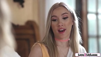 Love2Lick.com - 2 petite gfs share a blonde and rim her