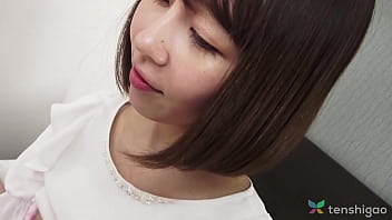 Amateur Japanese Kurumi Aoyama in her first on screen fuck - ball sucking cock licking, and pussy fingering in love hotel in Tokyo pt2