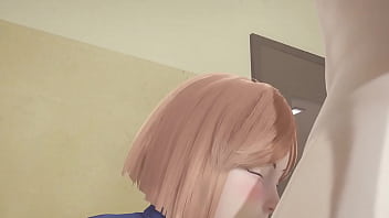 Jujutsu Kaisen Hentai - Nobara Kugisaki blowjob and fucked - Japanese Asian Manga Anime Game Porn