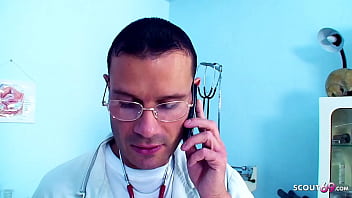 Nymphomaniac PAWG Teen get Rough Fucked by her gynecologist