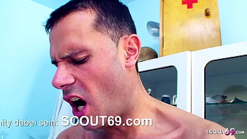 Nymphomaniac PAWG Teen get Rough Fucked by her gynecologist