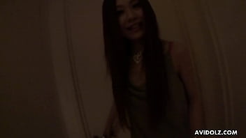 Japanese model, Aya Sugiura is pleasing men, uncensored