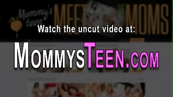 Skinny teen licking stepmom