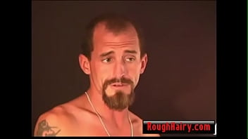 Rugged Hairy straight bluecollar jackoff