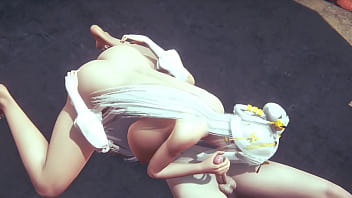 Genshin Impact Hentai - Ningguang 69 with Jean Futanari - Japanese Asian Manga Anime Game Porn