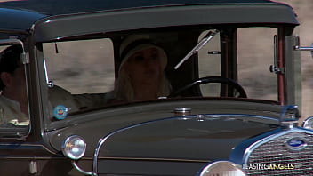 Two naughty guys get to fuck three horny sluts