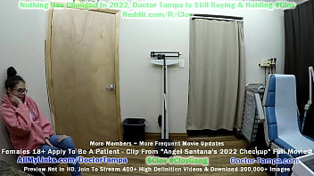 Become Doctor Tampa For Angel Santanas 2022 Yearly Gyno Exam With Nurse Aria Nicole As Chaperone At Doctor-Tampa.com