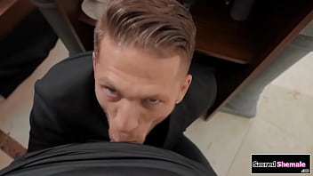 SacredShemale.com - TS Foxxy barebacked at husbands burial