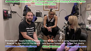 Become Doctor Tampa, Give Channy Crossfire A Yearly Checkup With Gyno Exam As Nurse Stacy Shepard Chaperones EXCLUSIVELY At Doctor-Tampa.com