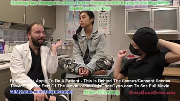 Perverted Podiatrist Jasmine Rose Takes Her Time Examining Stacy Shepard&#039_s Sweaty Feet During An Exam @GirlsGoneGyno.com